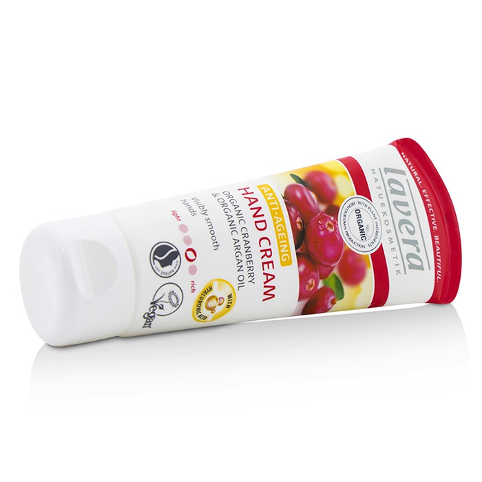 Lavera Organic Cranberry & Argan Oil Anti-Ageing Hand Cream 75ml/2.5ozProduct Thumbnail