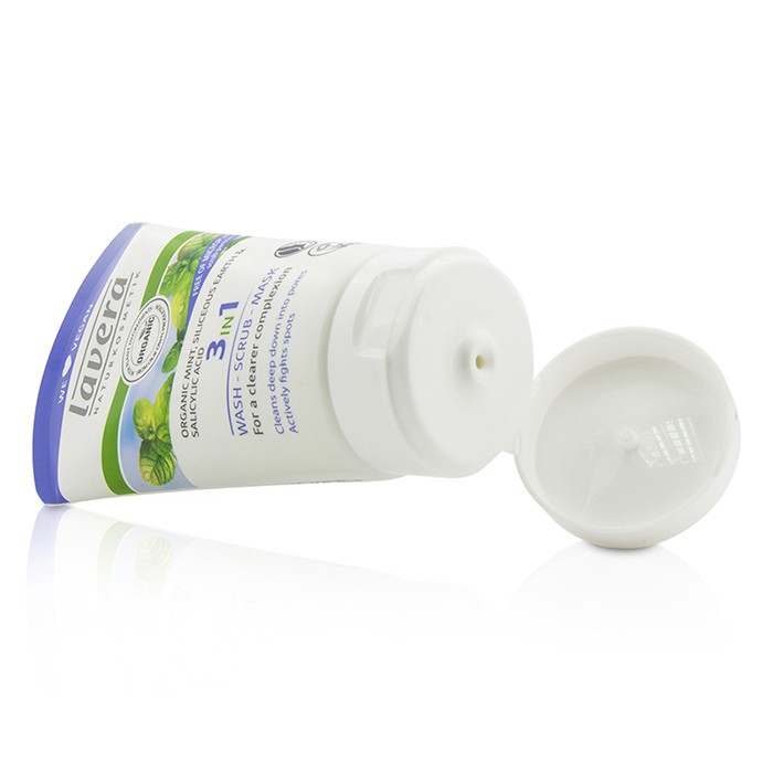 Lavera Organic Mint 3 In 1 Wash, Scrub, Mask 125ml/4.1ozProduct Thumbnail