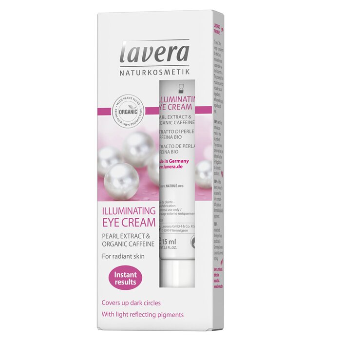 Lavera Organic Pearl Extract & Caffeine Illuminating Eye Cream 15ml/0.5ozProduct Thumbnail