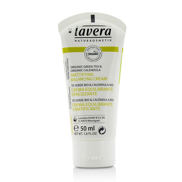 Lavera Krem do twarzy na noc dla skóry mieszanej Organic Green Tea & Calendula Mattifying Balancing Cream (For Combination Skin) 50ml/1.7ozProduct Thumbnail