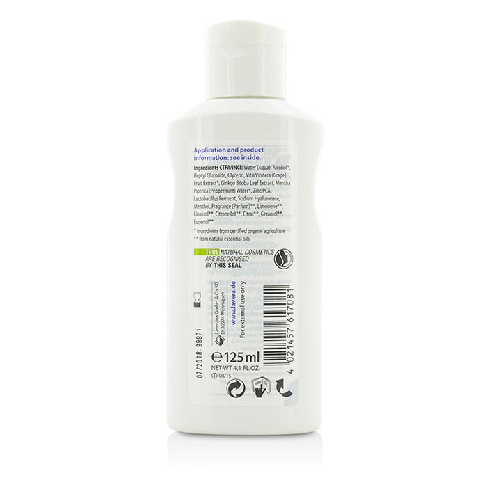 Lavera Organic Ginkgo & Grape Καθαριστικό Τονωτικό Προσώπου (Για Μεικτό Δέρμα με Κηλίδες) 125ml/4.1ozProduct Thumbnail