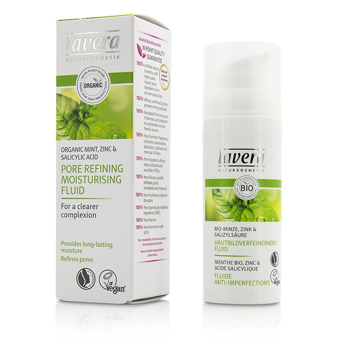 Lavera Organic Mint Fluid Hidratant de Rafinarea Porilor 50ml/1.6ozProduct Thumbnail