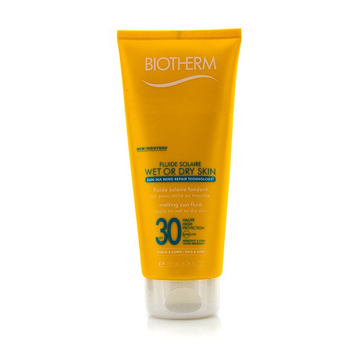 Biotherm Fluide Solaire Wet Or Dry Skin Melting Sun Fluid SPF 30 For Face & Body - Water Resistant 200ml/6.76ozProduct Thumbnail