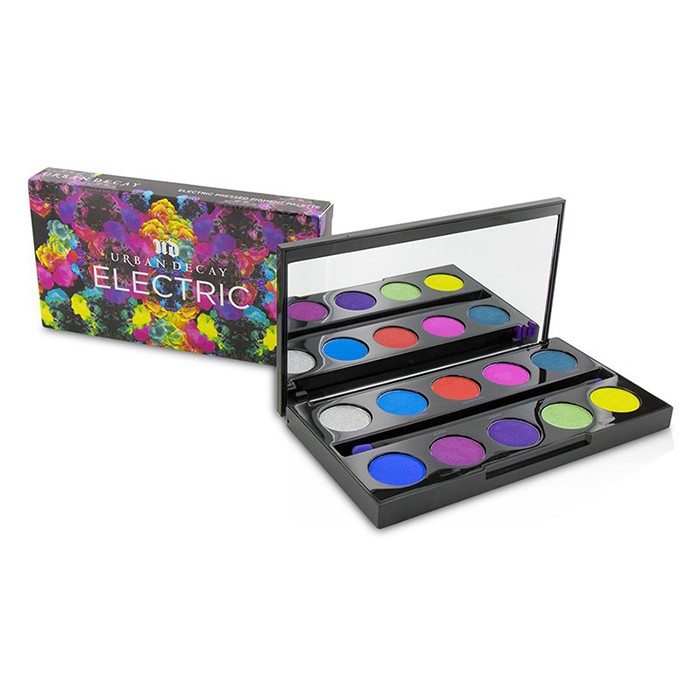 Urban Decay Electric Pressed Pigment Palette: 10x Pressed Pigment, 1x Double Ended Pressed Pigment Brush Picture ColorProduct Thumbnail