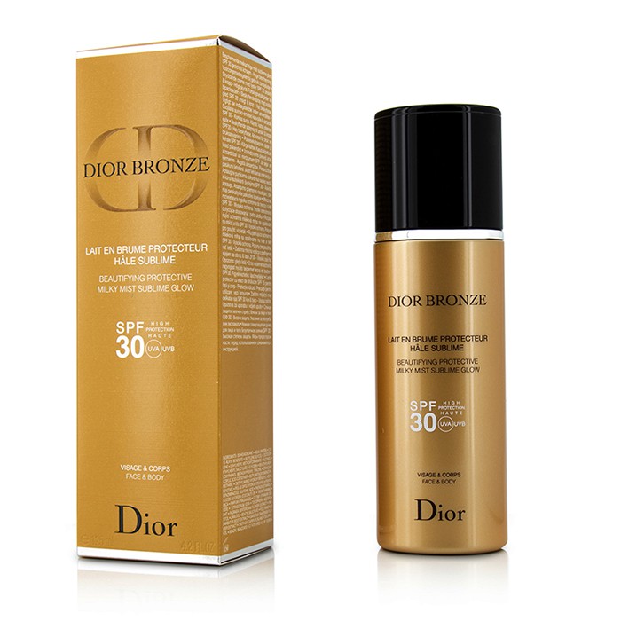 Christian Dior Dior Bronze Beautifying Protective Milky Mist Sublime Glow SPF 30 Untuk Wajah & Badan - Perawatan Wajah & Badan 125ml/4.2ozProduct Thumbnail