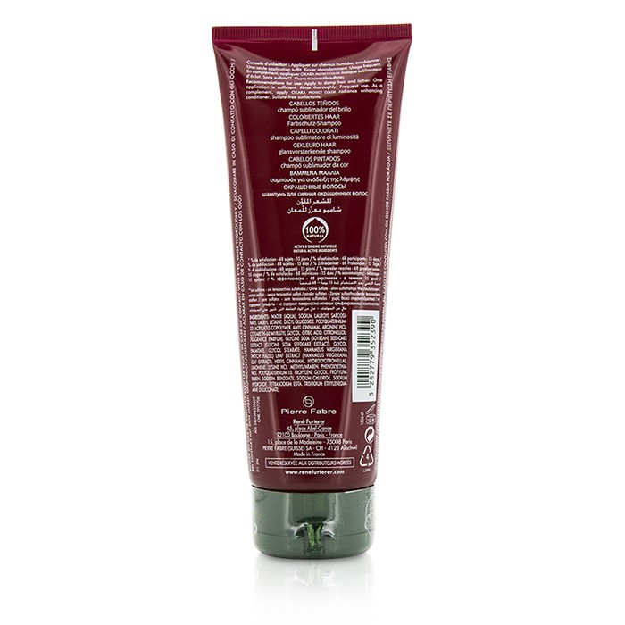 ルネ フルトレール Rene Furterer Okara Radiance Enhancing Sulfate-Free Shampoo - For Color-Treated Hair (Limited Edition) 250ml/8.45ozProduct Thumbnail