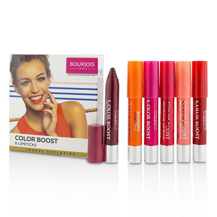 Bourjois Bộ Son Bóng Phủ Colorboost 6pcsProduct Thumbnail