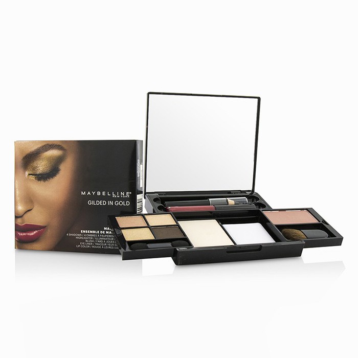 Maybelline Make Up Kit (4x Shadows, 1x Highlighter, 1x Blush, 1x Eye Liner, 1x Lip Color) Picture ColorProduct Thumbnail