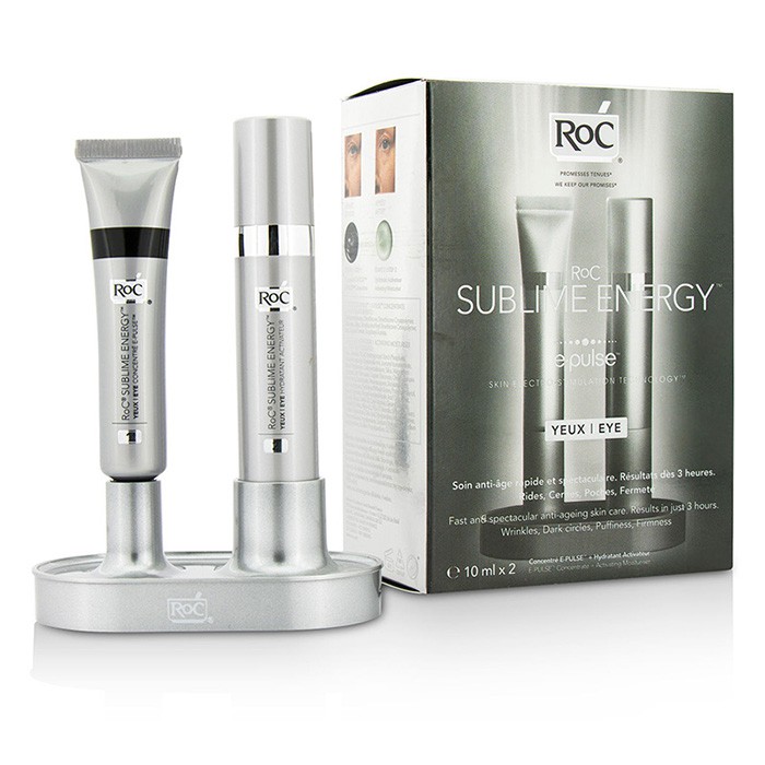 洛克  ROC Sublime Energy Eye Cream Set: E-Pulse Concentrate 10ml + Activating Moisturiser 10ml 2x10ml/0.33ozProduct Thumbnail