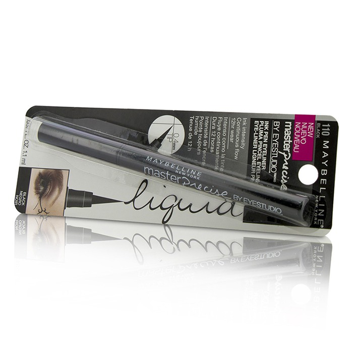 メイベリン Maybelline Eyestudio Master Precise Ink Pen Eyeliner 1.1ml/0.37ozProduct Thumbnail