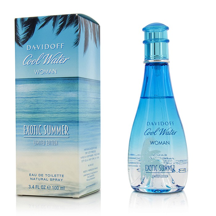 ダビドフ Davidoff Cool Water Exotic Summer Eau De Toilette Spray (Limited Edition) 100ml/3.4ozProduct Thumbnail