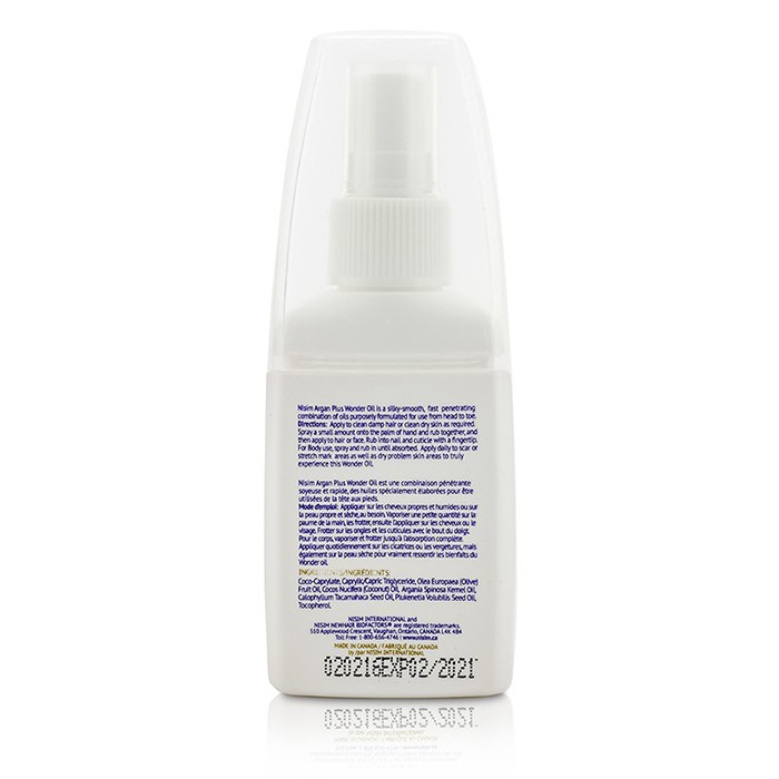 Nisim 摩洛哥堅果神奇油 NewHair Biofactors 100% Natural Argan Plus Wonder Oil (For Hair, Skin and Nails) 50ml/1.7ozProduct Thumbnail
