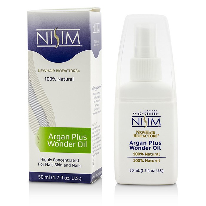 Nisim زيت NewHair Biofactors 100% Natural Argan Plus Wonder Oil (For Hair, Skin and Nails) 50ml/1.7ozProduct Thumbnail