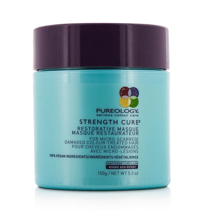 Pureology Strength Cure Restorative Masque (For Micro-Scarred/ Damaged Colour-Treated Hair) 150ml/5.2ozProduct Thumbnail