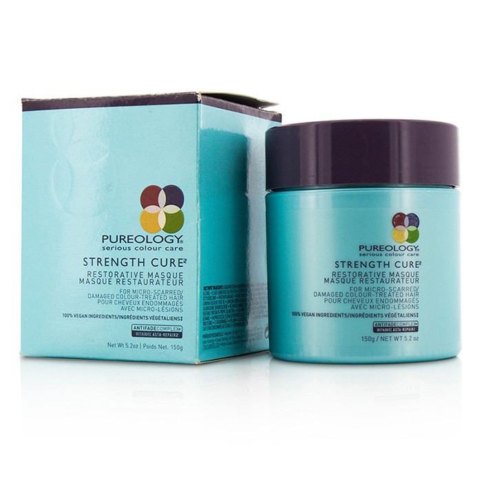 퓨얼로지 Pureology Strength Cure Restorative Masque (For Micro-Scarred/ Damaged Colour-Treated Hair) 150ml/5.2ozProduct Thumbnail