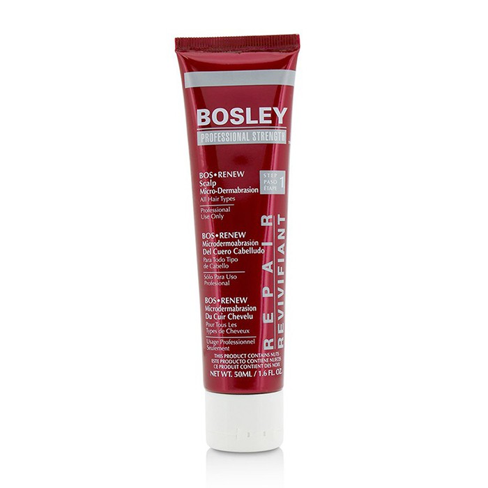 Bosley أساس تسحيج دقيق لتجديد فروة الرأس Professional Strength - الخطوة 1 (لجميع أنواع الشعر) 50ml/1.6ozProduct Thumbnail