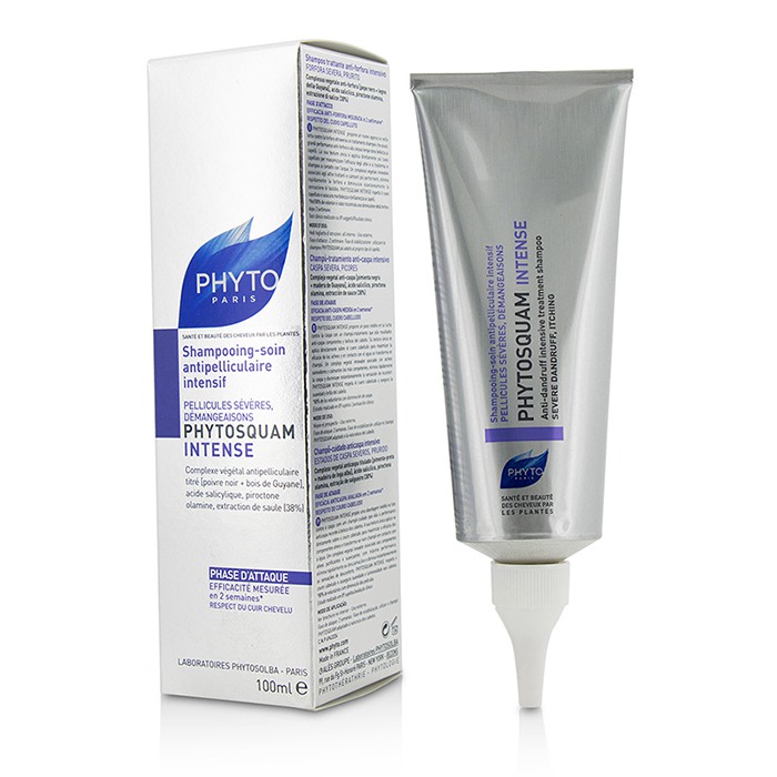 피토 Phyto Phytosquam Anti-Dandruff Intensive Treatment Shampoo (Severe Dandruff, Itching) 100ml/3.3ozProduct Thumbnail