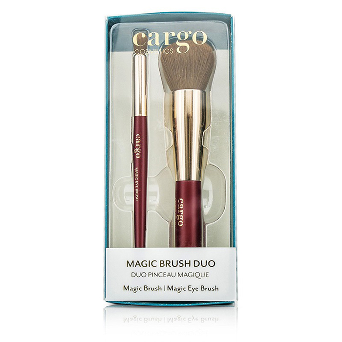 カーゴ Cargo Magic Brush Duo: 1x Magic Brush, 1x Magic Eye Brush 2pcsProduct Thumbnail