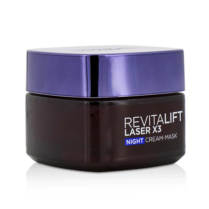 L'Oreal Revitalift Laser x3 New Skin Антивозрастная Ночная Кремовая Маска 50ml/1.7ozProduct Thumbnail