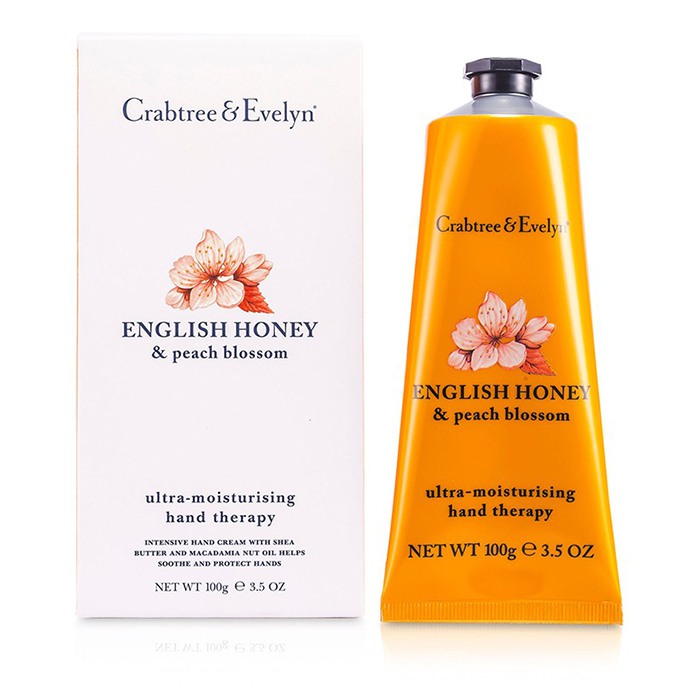 瑰珀翠  Crabtree & Evelyn English Honey & Peach Blossom Ultra-Moisturising Hand Therapy 100g/3.5ozProduct Thumbnail