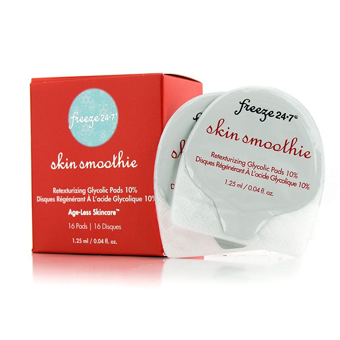 Freeze 24/7 冰凝 24/7  Skin Smoothie Retexturizing Glycolic Pads 10% 16 PadsProduct Thumbnail