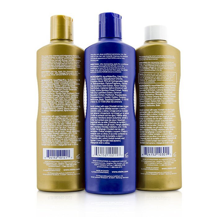 ニシム Nisim Normal to Oily Tripack Original Formula: Shampoo 240ml + Conditioner 240ml + Hair and Scalp Extract 240ml 3pcsProduct Thumbnail