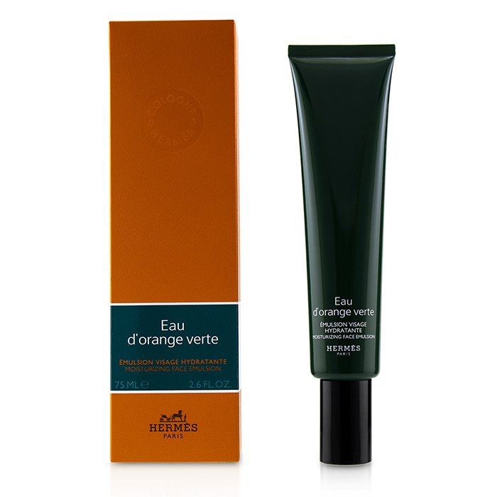 Hermes 愛馬仕 橙綠男性保濕臉部乳液 D'Orange Verte Moisturizing Face Emulsion 75ml/2.6ozProduct Thumbnail