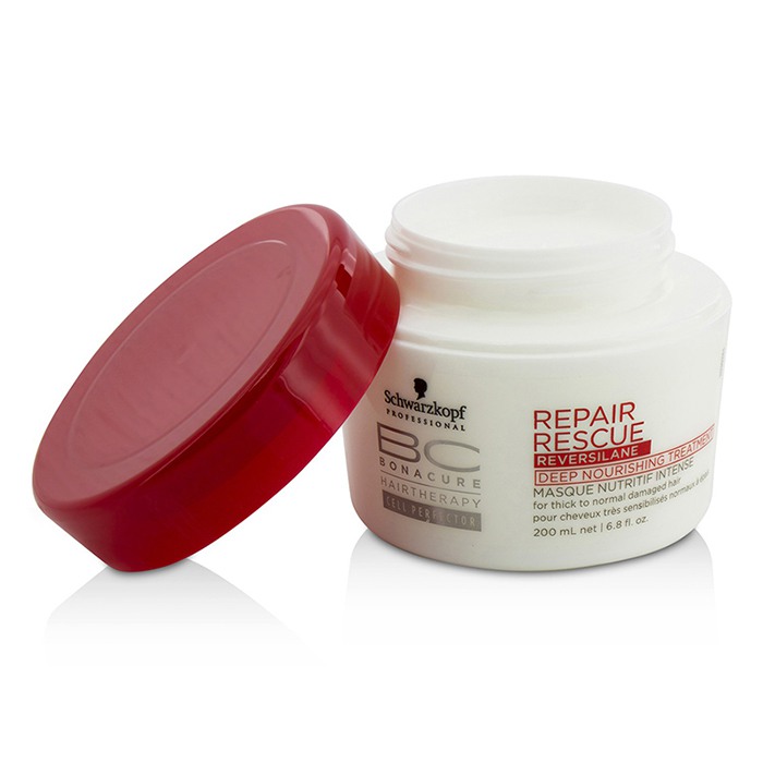 Schwarzkopf BC Repair Rescue Reversilane Deep Nourishing Treatment (For Thick to Normal Damaged Hair) 200ml/6.8ozProduct Thumbnail