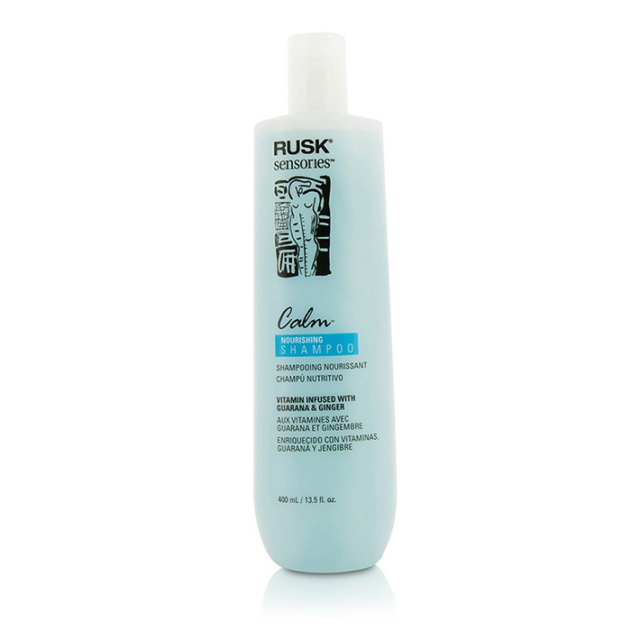 Rusk Sensories Calm Nourishing Shampoo (med vitaminer, guarana og ingefær) 400ml/13.5ozProduct Thumbnail