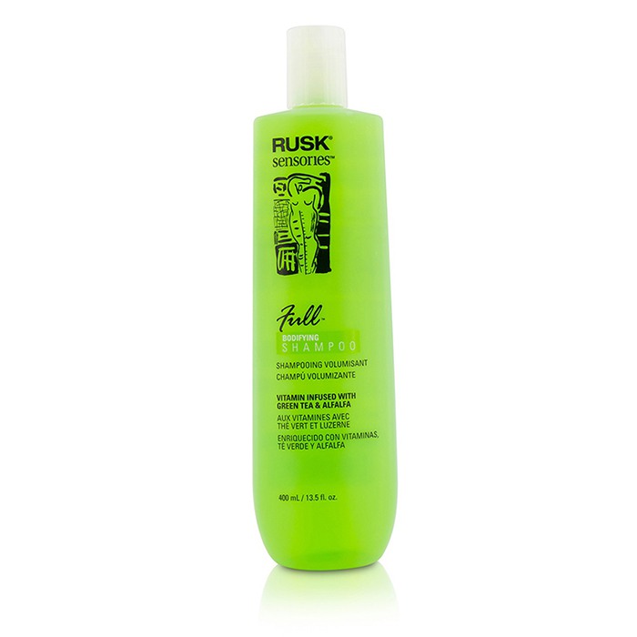 ラスク Rusk Sensories Full Green Tea & Alfalfa Bodifying Shampoo (New Packaging) 400ml/13.5ozProduct Thumbnail