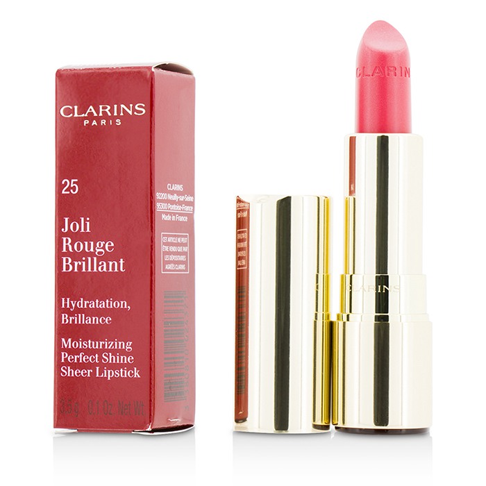 Clarins 克蘭詩 (嬌韻詩) 脣膏 Joli Rouge Brillant (Moisturizing Perfect Shine Sheer Lipstick) 3.5g/0.1ozProduct Thumbnail