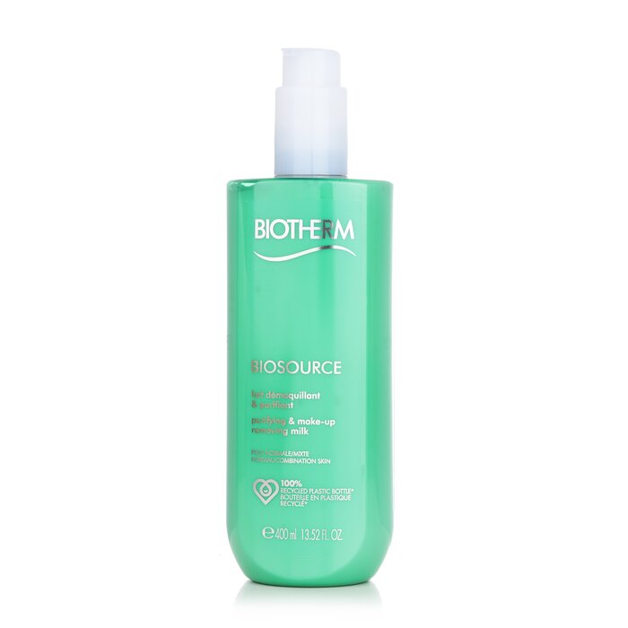 Biotherm Biosource Purifying & Make-Up Removing Milk - for normal/kombinert hud 400ml/13.52ozProduct Thumbnail