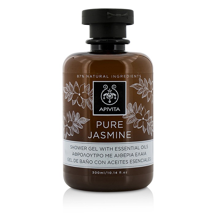 Apivita جل دش بالزيوت الأساسية Pure Jasmine 300ml/10.14ozProduct Thumbnail