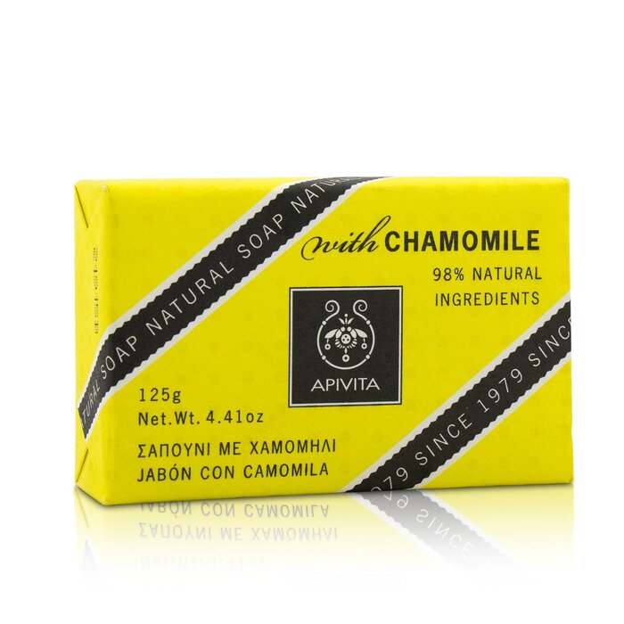 Apivita Naturalne mydełko do ciała Natural Soap With Chamomile 125g/4.41ozProduct Thumbnail