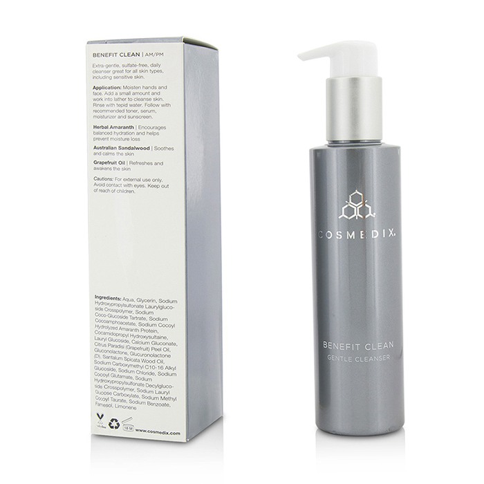 CosMedix Benefit Clean Gentle Cleanser (Box Slightly Damaged) 150ml/5ozProduct Thumbnail
