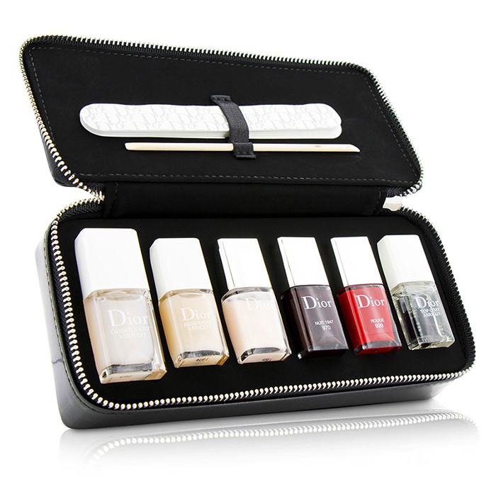 Christian Dior 迪奧 Manucure Couture Collection Edition Voyage Expert Nail Make Up Set (3x Nail Lacquer, 2x Coat, 1x Pol Picture ColorProduct Thumbnail