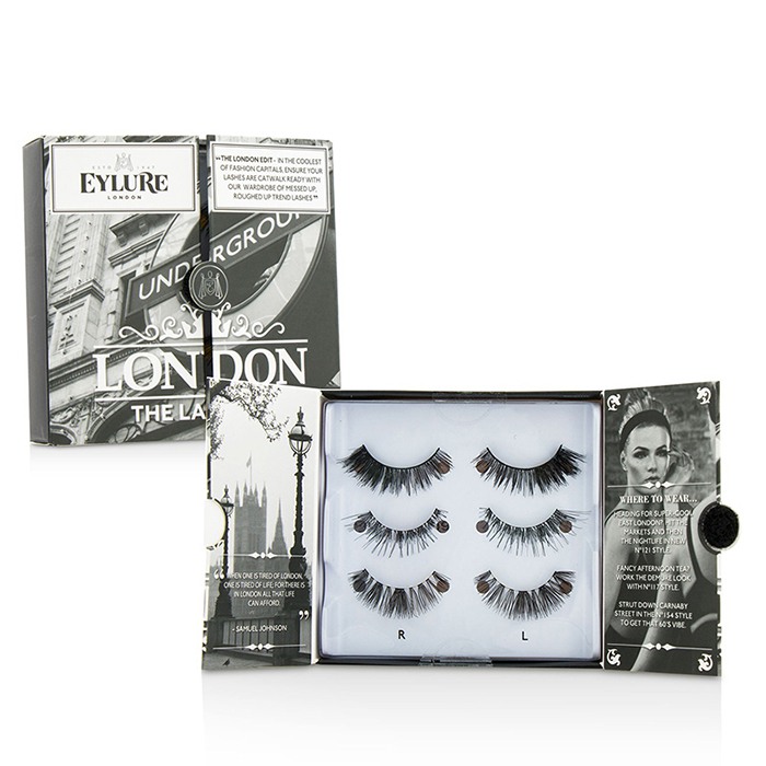 Eylure The London Edit False Lashes Multipack Duo Pack 2x3pairsProduct Thumbnail