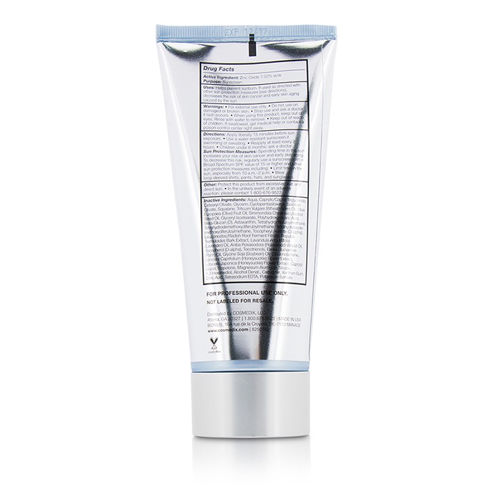 CosMedix 歌斯美迪 水潤保濕防曬乳SPF17 Hydrate + Moisturizing Sunscreen SPF 17-營業用包裝 170g/6ozProduct Thumbnail