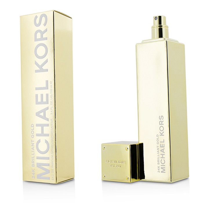 Michael Kors 邁克高仕 MK 24K Brillant Gold Eau De Parfum女性香水 (金色香氛系列-24K黃金香氛) 100ml/3.4ozProduct Thumbnail