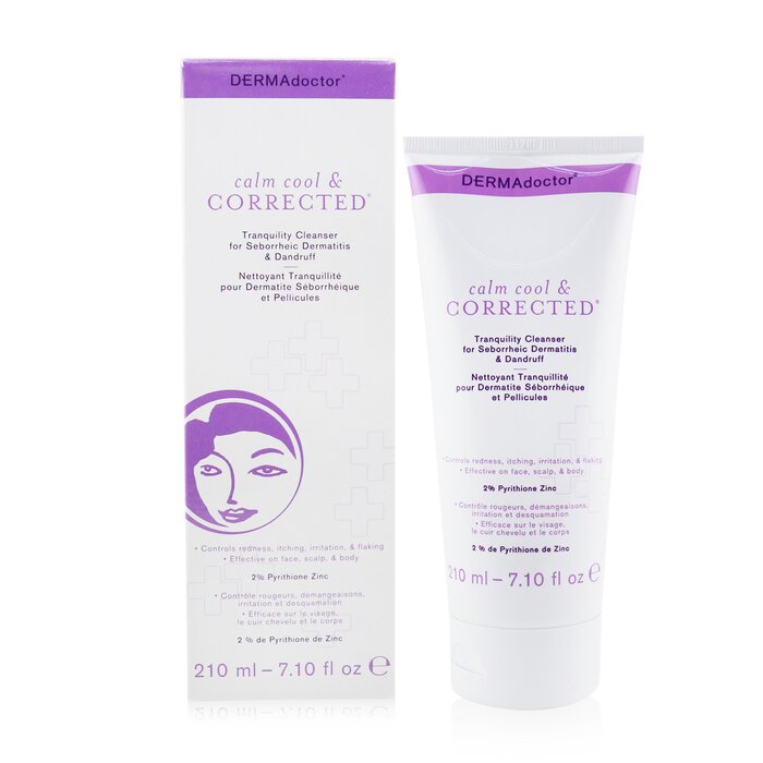 DERMAdoctor Calm Cool & Corrected Tranquility Cleanser קלינסר 180ml/6ozProduct Thumbnail