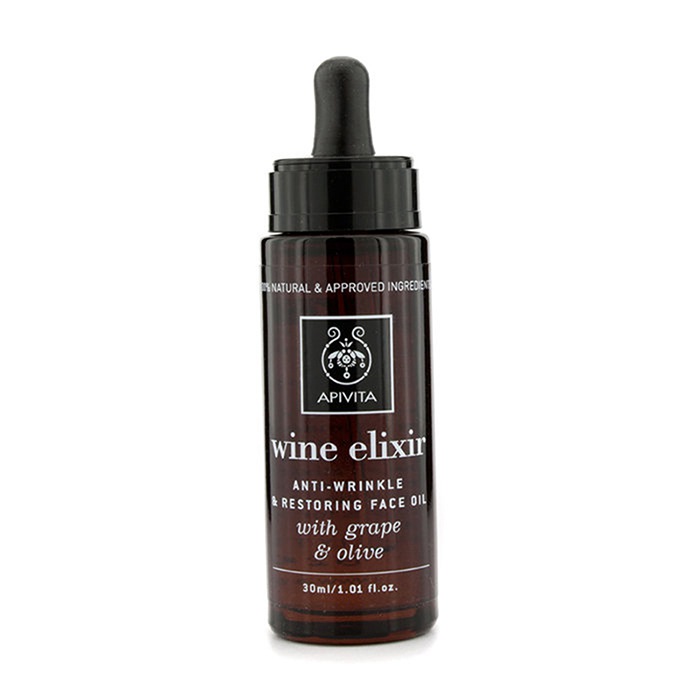 Apivita Wine Elixir Anti-Wrinkle & Restoring Face Oil (Exp. Date 03/2017) 30ml/1.01ozProduct Thumbnail