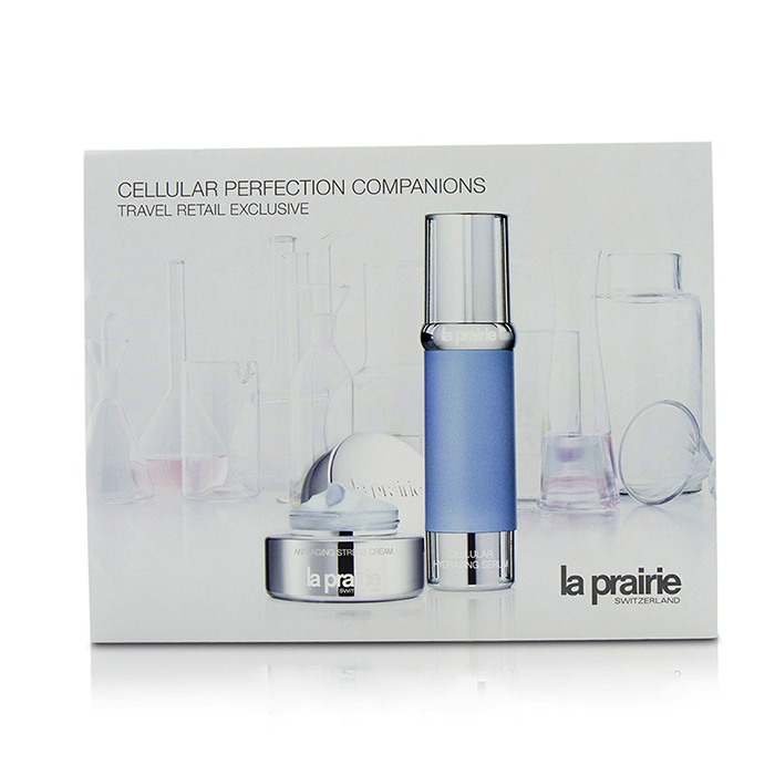 La Prairie Cellular Perfection Companions Set: Anti Aging Stress Cream 50ml/1.7oz + Cellular Hydrating Serum 30ml/1oz 2pcsProduct Thumbnail