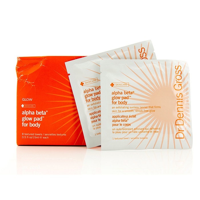 Dr Dennis Gross Alpha Beta Glow Pad for Body (Box Slightly Damaged) 8 TowelettesProduct Thumbnail