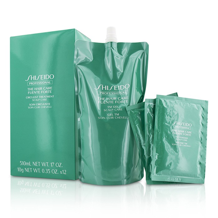 Shiseido علاج The Hair Care Fuente Forte Circulist - للعناية بفروة الرأس (1x جل TM 510مل + 12x بودرة TM 10 جرام) Picture ColorProduct Thumbnail