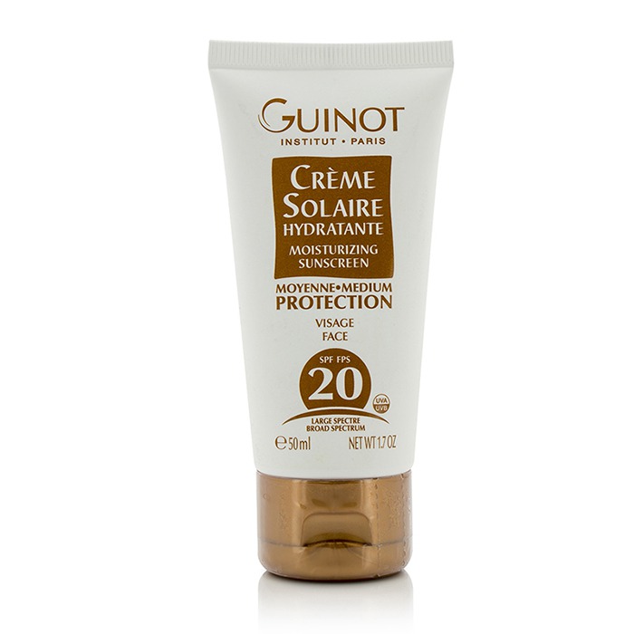 Guinot Creme Solaire Hydratante Moisturizing Sunscreen For Face SPF20 50ml/1.7ozProduct Thumbnail