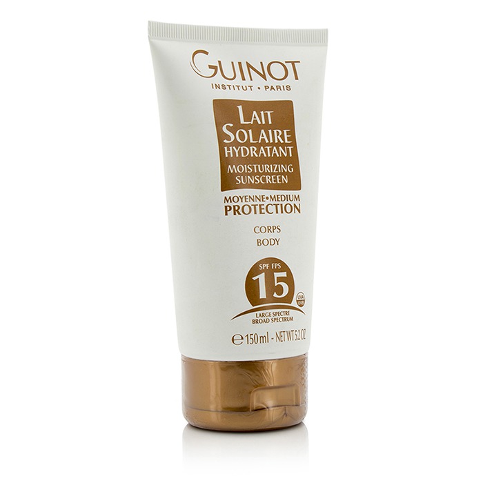 Guinot Lait Solaire Hydratant Moisturizing Sunscreen For Body SPF15 150ml/5.2ozProduct Thumbnail