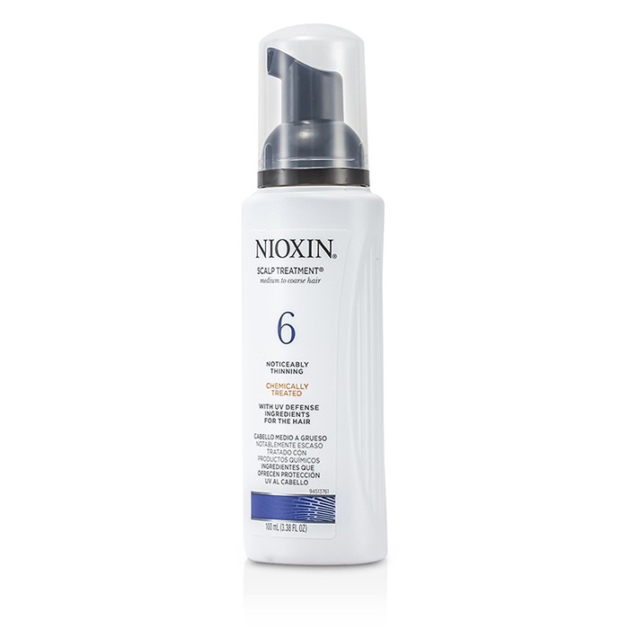 Nioxin System 6 Scalp Treatment For Medium to Coarse Hair, Chemically Treated, Noticeably Thinning Hair (Unboxed) 100ml/3.38ozProduct Thumbnail