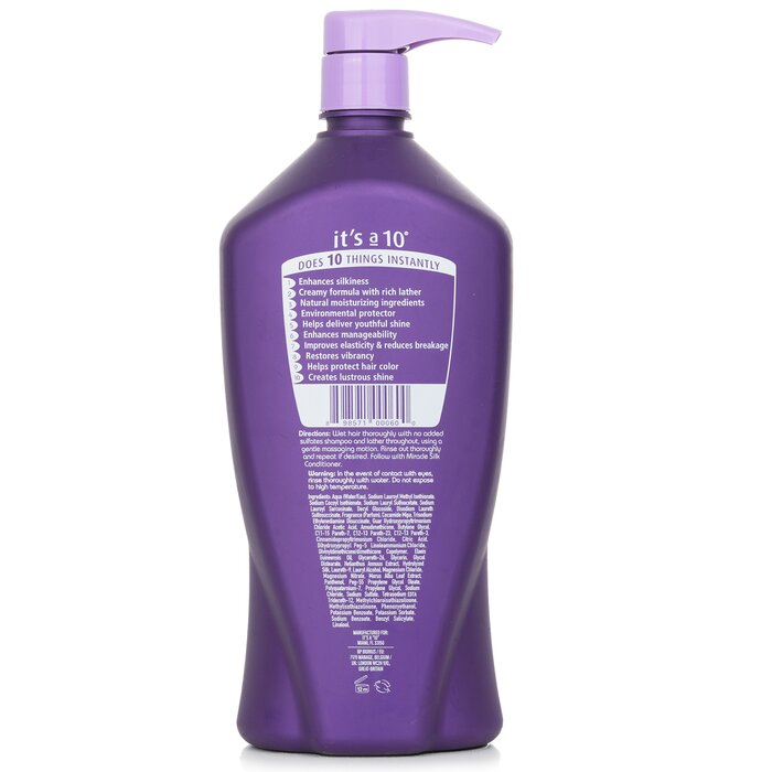 It's A 10 شامبو حريري Silk Express Miracle Silk 1000ml/33.8ozProduct Thumbnail