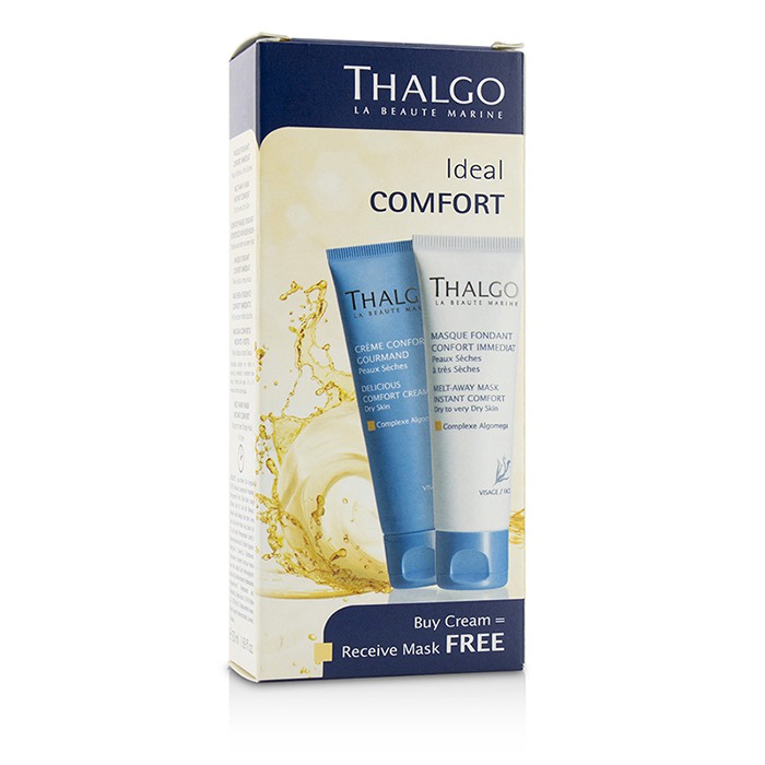 Thalgo Ideal Comfort Kit: Delicious Comfort Cream 50ml + Melt-Away Mask 50ml 2pcsProduct Thumbnail