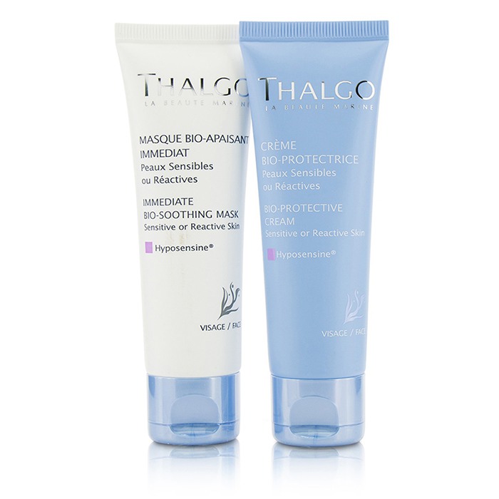 Thalgo Ideal Softness Kit: Bio-Protective Cream 50ml + Immediate Bio-Soothing Mask 50ml 2pcsProduct Thumbnail